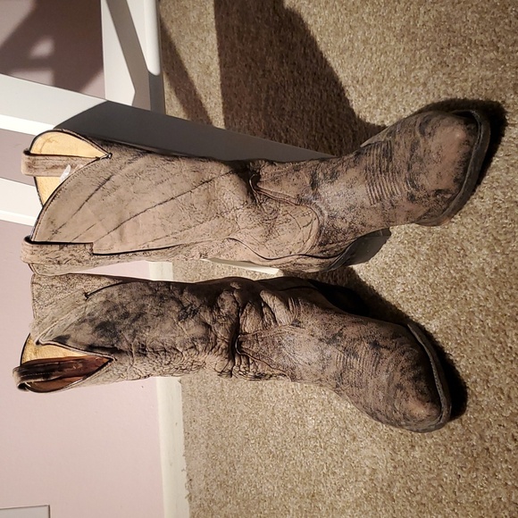 Like new & rare! Vintage Tony Lama leather Western boots - Picture 1 of 9